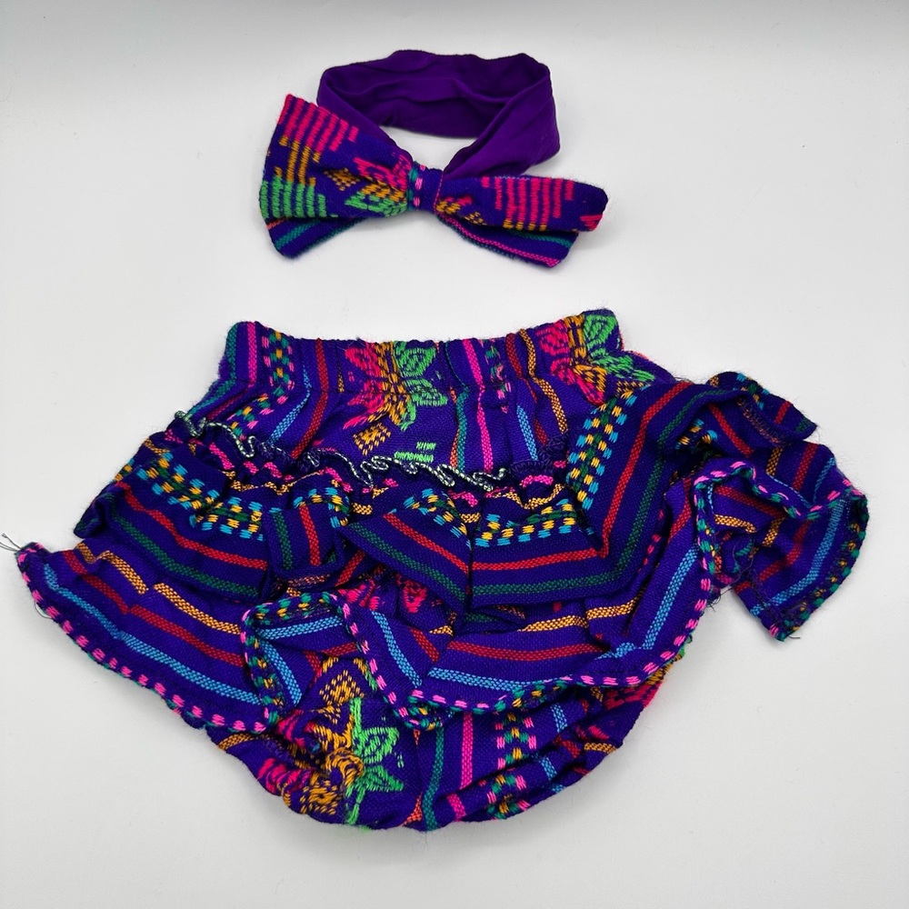 Purple Cambaya Baby Mexicanita